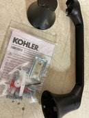 Kohler K-27397-BL Simplice Wall Mounted Pivoting Toilet Paper Holder - Matte Black