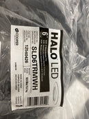 HALO SLD6TRMWH Paintable Trim Ring for SLD6 Series LED Disk Light, 6", White