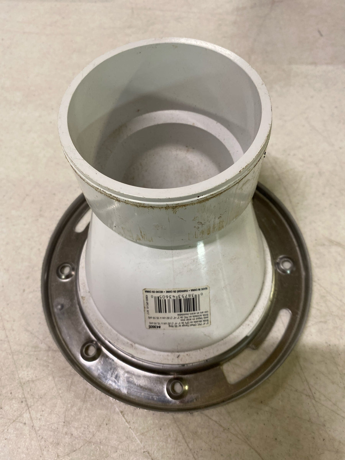 Oatey 3 in. x 4 in. DWV Offset Flange Adjustable Ring HXIF
