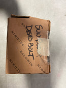 Baldwin 8231031PAT Traditional Patio One-Sided Deadbolt from the Estate Series - Non-Lacquered Brass