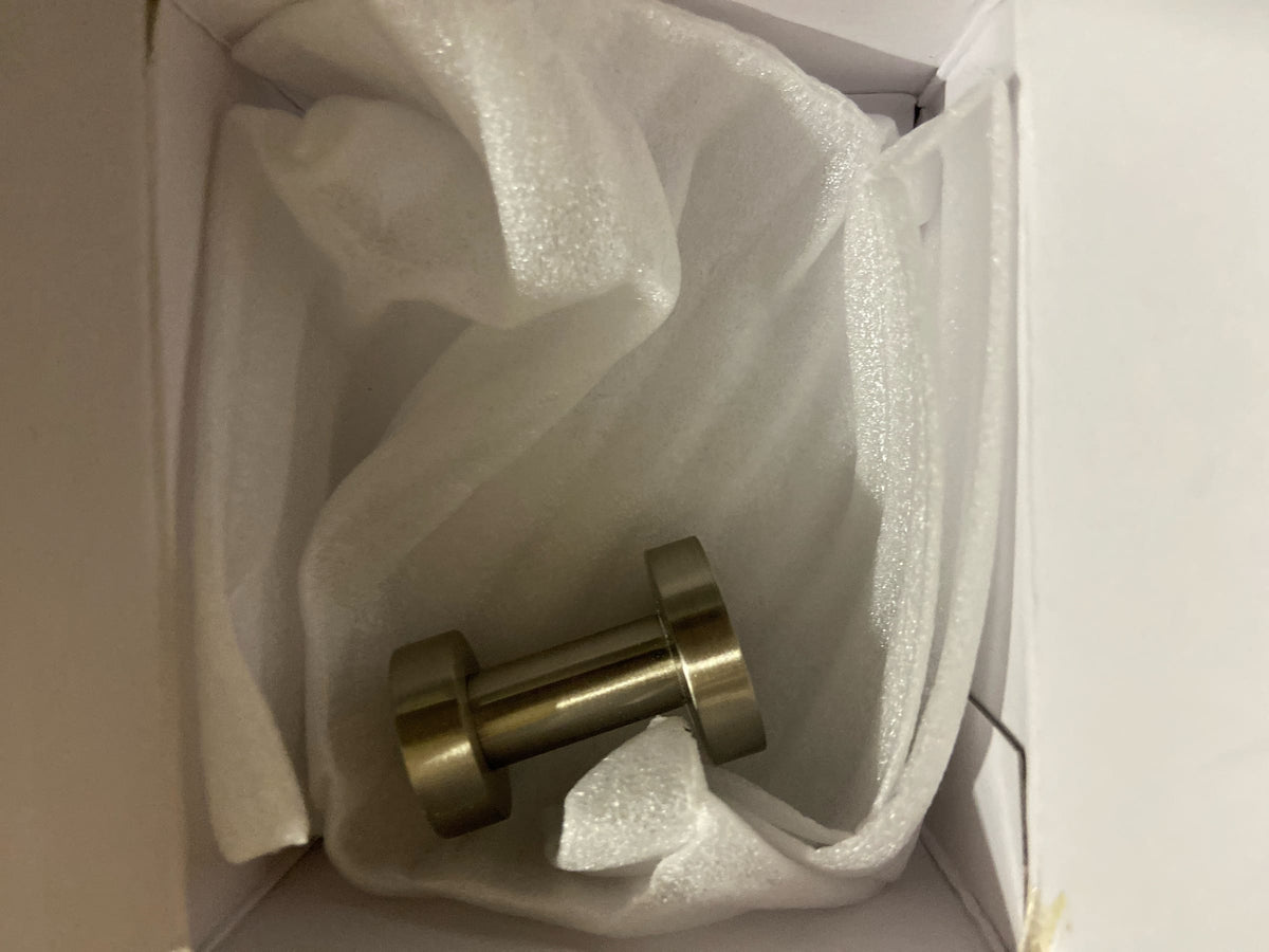 Alno A8980-SN Euro 7/8" Contemporary Single Solid Brass Small Bathroom Robe Hook - Satin Nickel