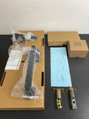 Emtek 4830US19 Baden Double Cylinder Keyed Entry Handleset - Flat Black