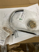 Elkay LK800LGN05L2 1.5 GPM Deck Mounted Double Lever Handle Utility Faucet with Brass Handles - Chrome