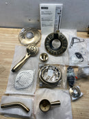 Delta T17233-I Kayra Monitor 17 Series Dual Function Pressure Balanced Shower Only with In2ition and Integrated Volume Control - Less Rough-In Valve - Chrome