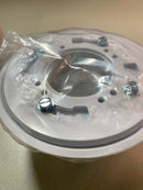Signature Hardware SH439001WH PVC Shower Drain Flange Coupling