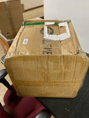 PROFLO PFS194RWH Getchell 19" Circular Enameled Steel Drop In Bathroom Sink with Overflow and 3 Faucet Holes at 4" Centers - White