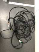 Hdx HWHD16350F 50 ft. 16/3 Light Duty Indoor/Outdoor Extension Cord with Multiple Outlet Triple Tap End, Black