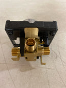 Delta Universal Mixing Rough-In Valve with 1/2" NPT Male thread with 1/2" C.W.T Female Sweat - Box Model