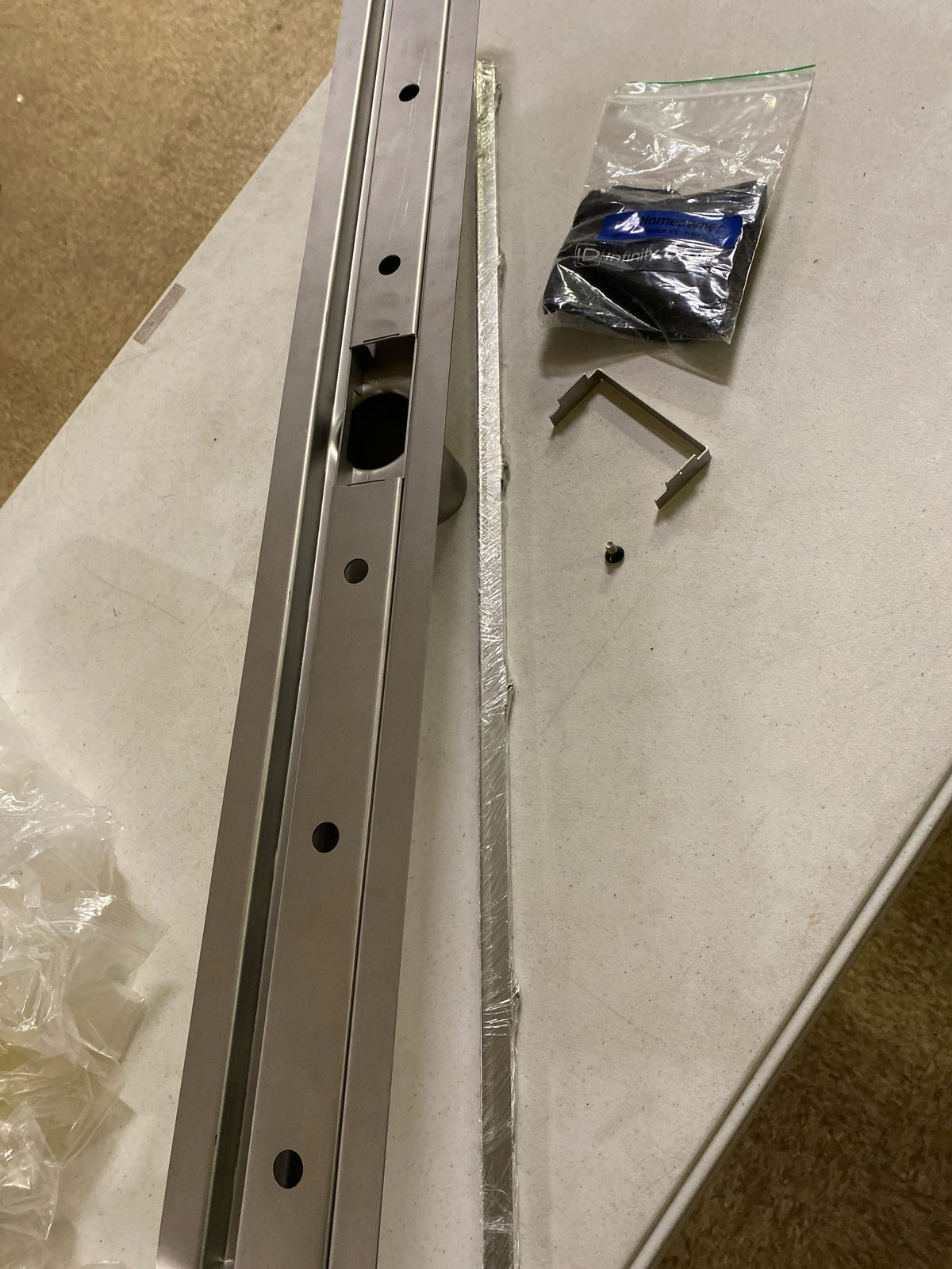 Infinity Drain FFST 36 PS 36" FFST Slot Linear Drain Kit - Polished Stainless