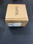 Emtek Satin Nickel Dummy 5052HLOUS15 Modern Rectangular Rosette, Helios Lever