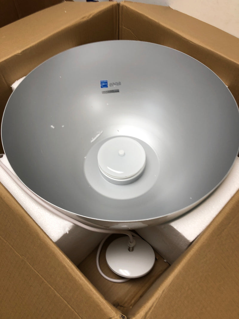 Progress Lighting P5342-3030K9 Dome Single Light 22" Wide LED Pendant - White