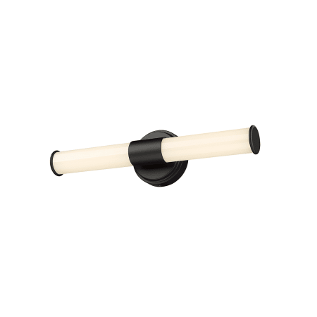 Millennium Lighting 2220-MB Trumann 2 Light 18" Wide LED Bath Bar - Matte Black