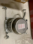 Halo H7T Non-Insulated Ceiling New Construction Recessed Housing for 6" Trim Size - Raw Finish