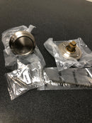 Baldwin HDTRATRR150 Traditional Non-Turning One-Sided Dummy Door Knob with Round Rose - Satin Nickel