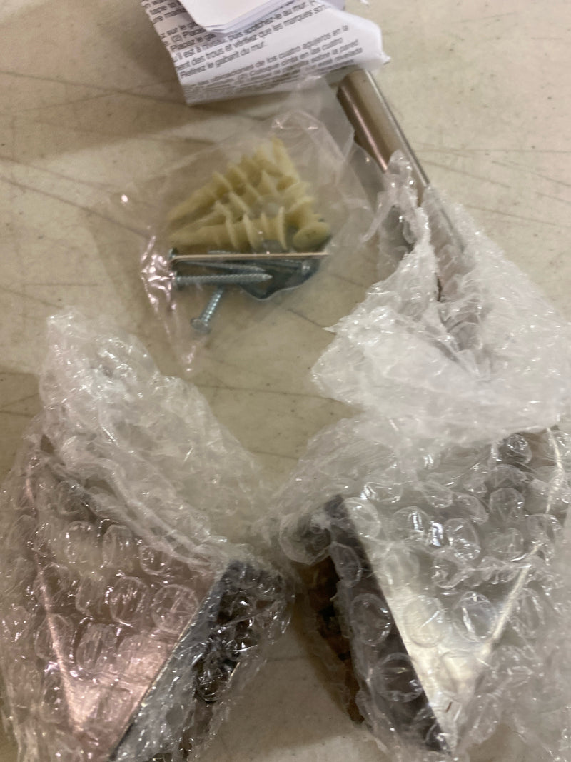 Delta EVE50-BN Everly Double Post Pivoting Toilet Paper Holder in Brushed Nickel