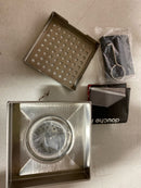 Reln FD0402SQSS 4 in. x 4 in. Stainless Steel Square Shower Drain with Square Pattern Drain Cover