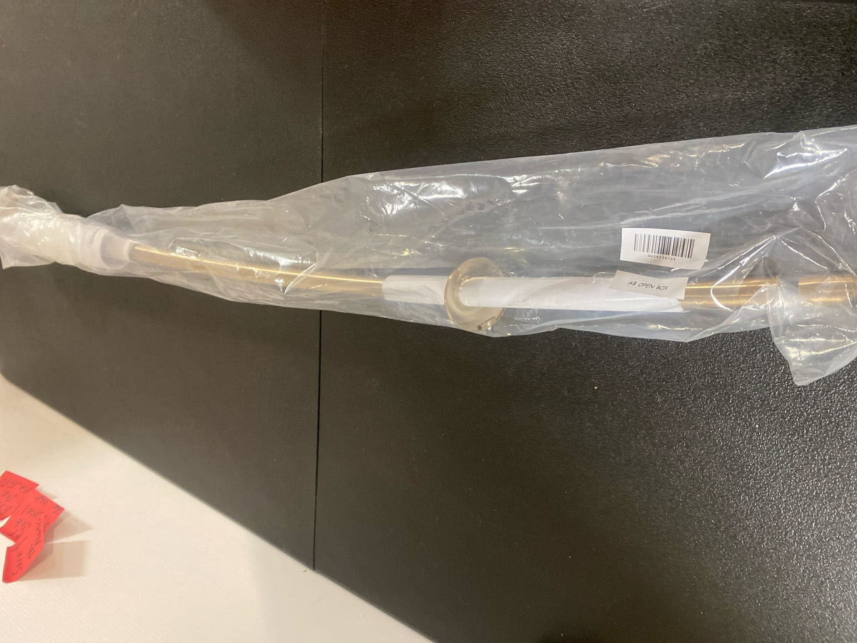 Kohler K-9350-BV Expanse 60" - 72" Adjustable Curved Shower Rod with Modern Design - Vibrant Brushed Bronze
