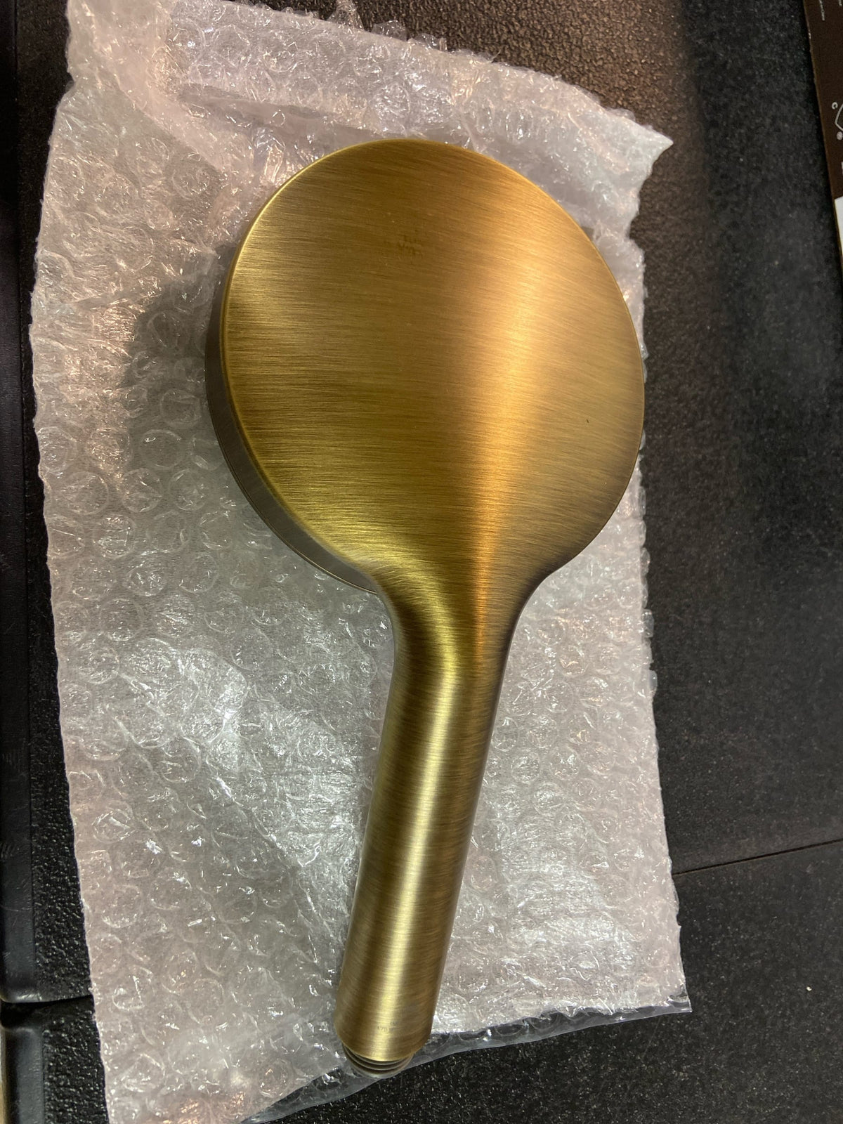 Signature Hardware SH441155AGBR FundamentALL 4.6" Round Multifunction 1.75 GPM Hand Shower - Aged Brass