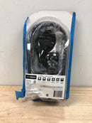 Glacier bay N9318MB-CB 6 -Spray Patterns with 1.8 GPM 4.5 in. Wall Mount Dual Shower Heads in Matte Black