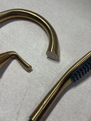 Signature Hardware SHPR4RTGBG Provincetown 4-Hole Roman Tub Faucet and Hand Shower - Brushed Gold