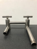 Brizo RP81434NK Essential 16" Jointed Wall Mounted Shower Arm with Flange - Luxe Nickel