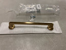 Schaub and Company 213-SSB Northport 8" Center to Center Contemporary Nautical Cabinet Handle Pull with Round Post Bases - Signature Satin Brass