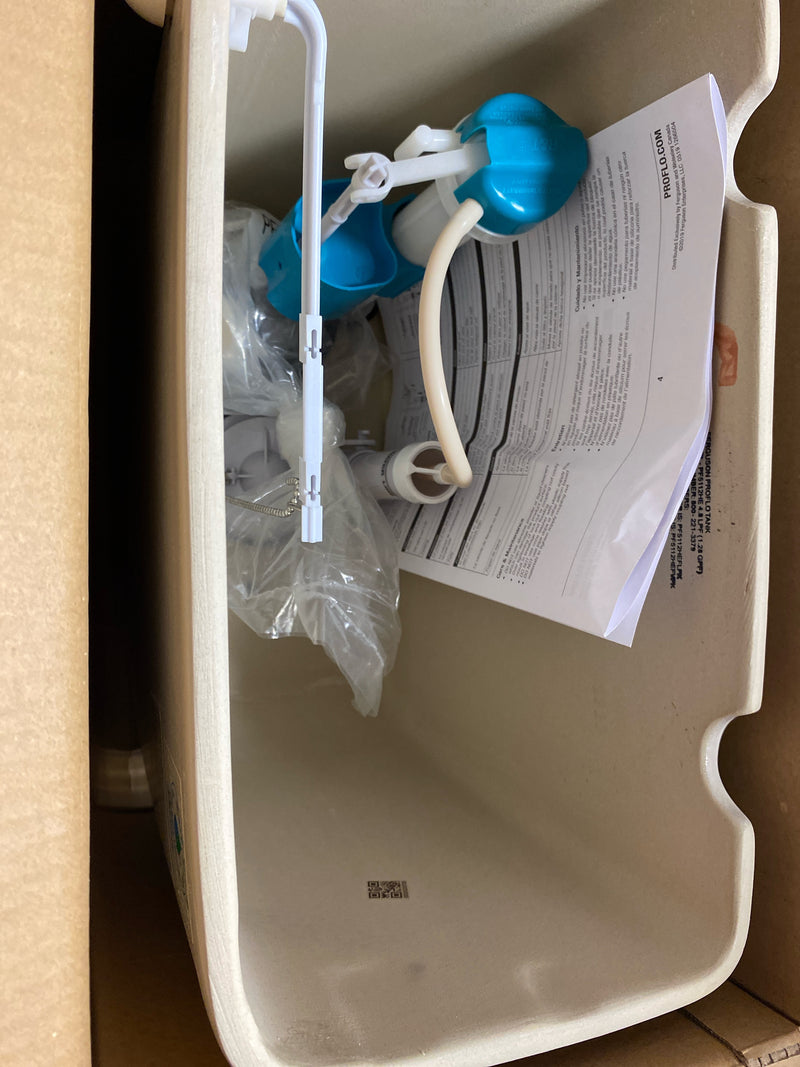 PROFLO PF5112HEBS Jerrit Toilet Tank Only - Less Seat - Biscuit