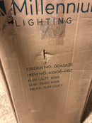 Millennium Lighting 42606-PBZ Barkeley 4 Light 30" Tall Outdoor Wall Sconce - Powder Coat Bronze