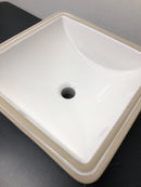 American Standard 426000.02 Studio 16" Undermount Bathroom Sink - White