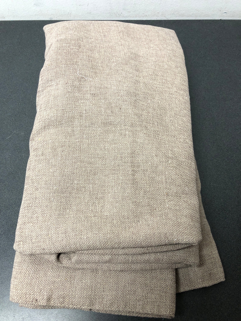 1pc 50"x63" blackout aruba window curtain panel light brown - threshold