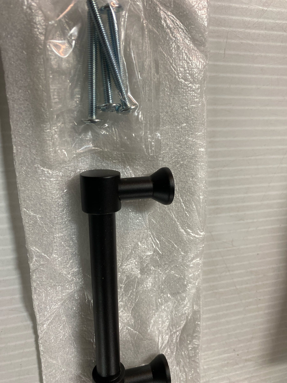 Signature Hardware 465153 Strasbourg 3-3/4 Inch Center to Center Bar Cabinet Pull - Black