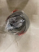 Globe electric 51725 Tristan 7.75 in. 1-Light Matte Black Wall Sconce Light Plug-In/Hardwire Faux Walnut Accent & Stepless Dimming for Indoor