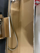 Axor 48793821 ONE 1.75 GPM Single Function Hand Shower Package with Slide Bar, Hose, and Integrated Wall Supply - Brushed Nickel