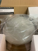 Progress Lighting P3688-09 1 Light Flush Mount Ceiling Fixture with Etched Alabaster Glass Shade - 12" Wide - Brushed Nickel