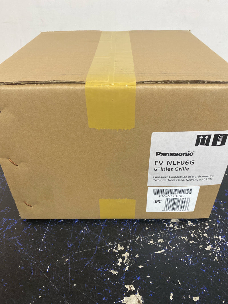 Panasonic FV-NLF06G WhisperLine Installation Kit - Single Inlet Grille and Metal Plate - 6" Duct