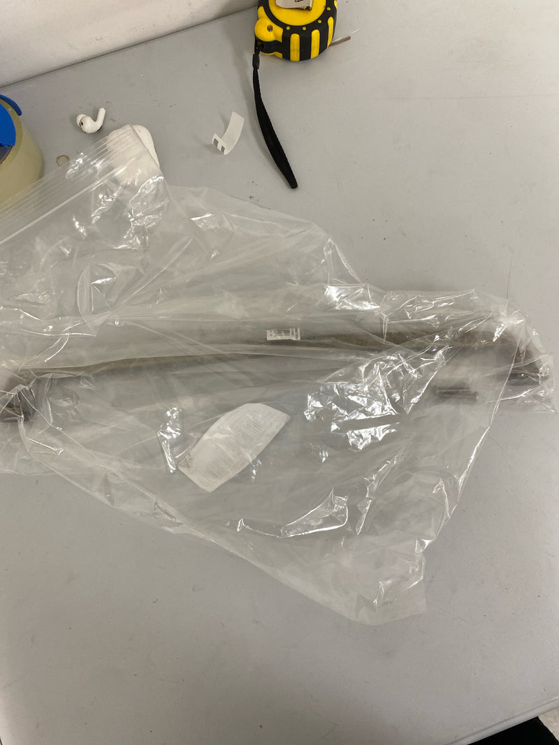 Jeffrey Alexander MO6373-18ABM-D Belcastel 1 - 18" Center to Center Soft Square Appliance Handle / Appliance Pull with Square Feet - Distressed Antique Brass