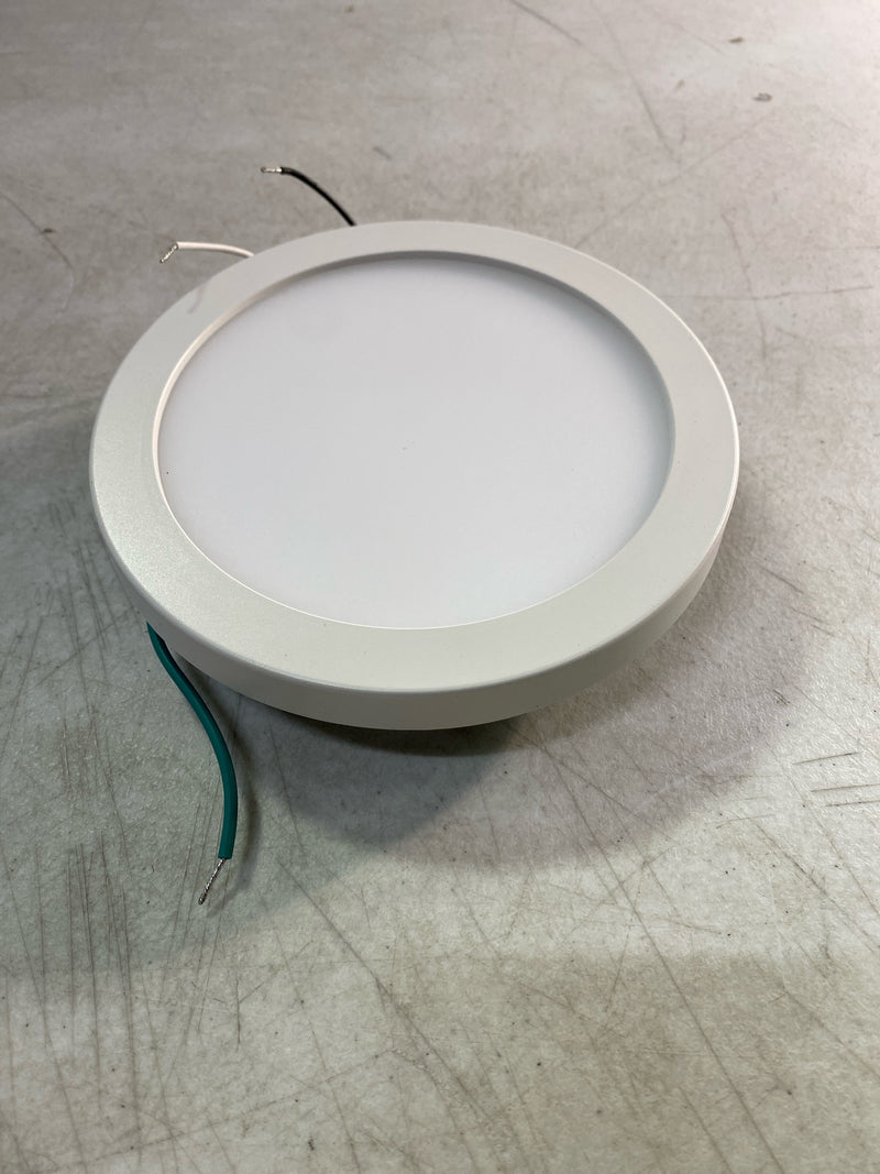 Halo SMD4R69SWH SMD 4 in. Round Surface Mount Downlight, 600 Lumens, 90CRI, Selectable CCT, White