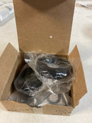 Baldwin 5032 Pair of Estate Rosettes for Passage Functions, Satin Black
