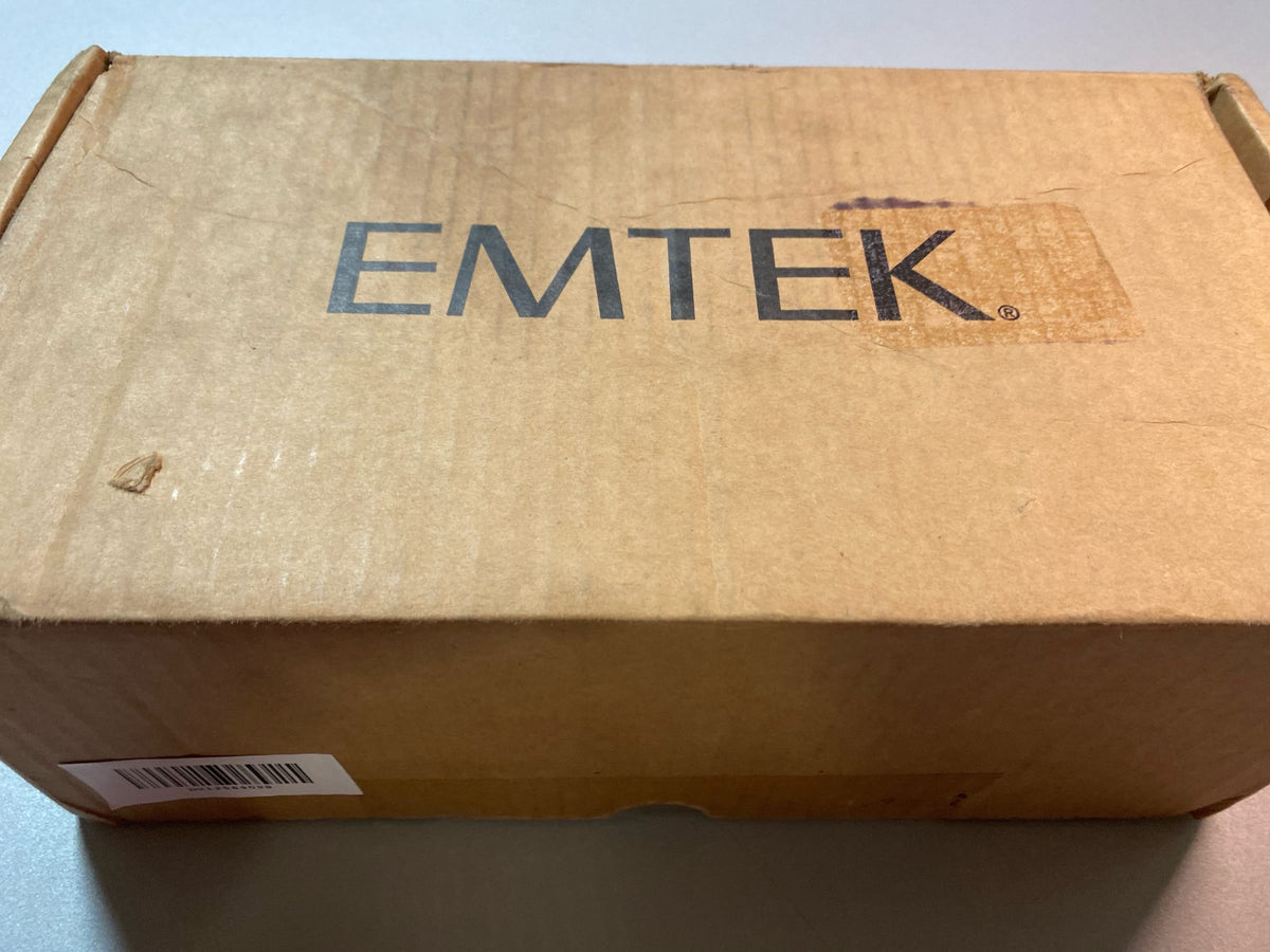 Emtek 8243US19 11 Inch Stretto Rectangular Privacy Sideplate Entry Set from the Brass Modern Collection - Flat Black