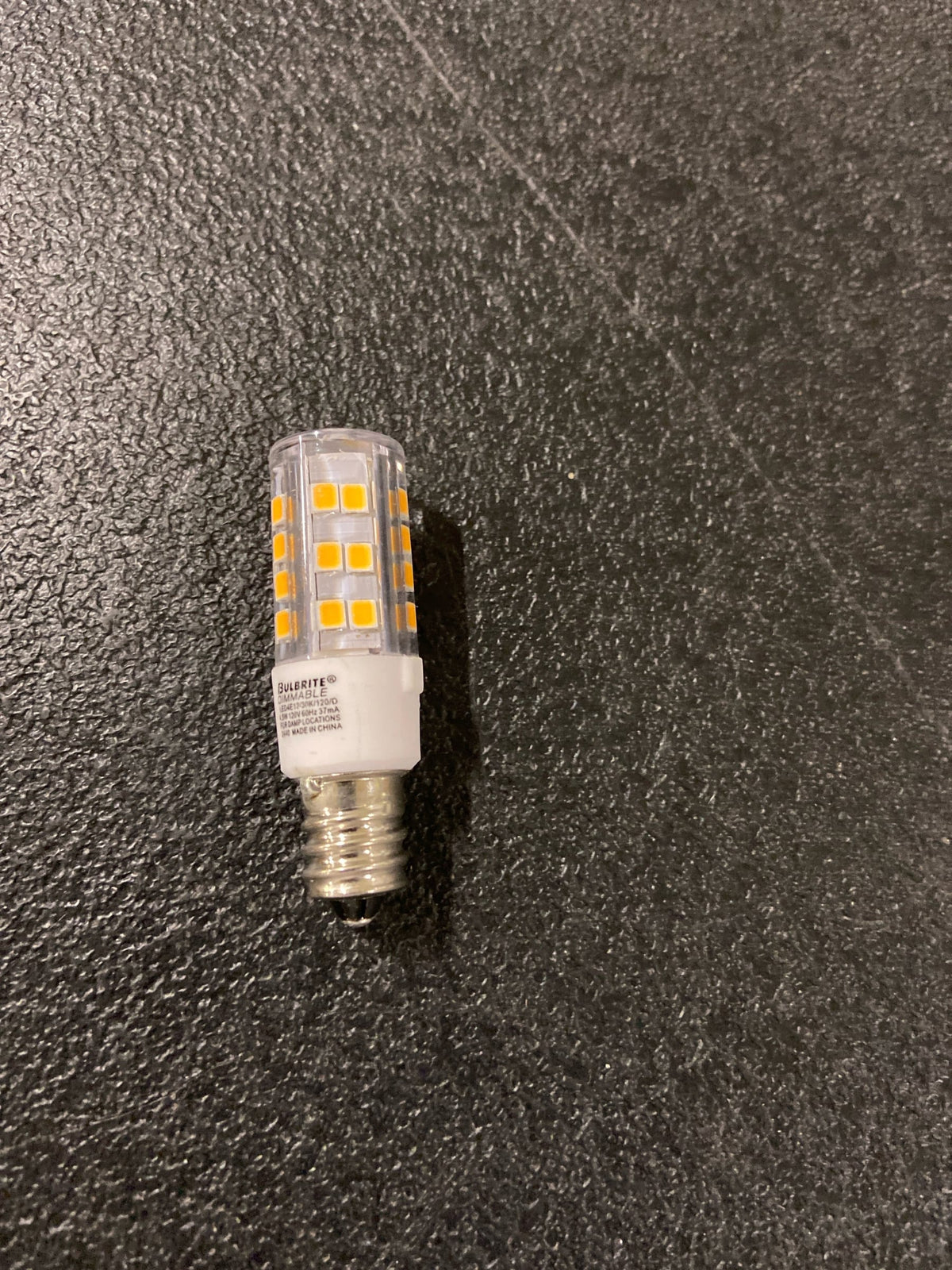 Bulbrite 770584 4.5 Watt Dimmable T6 Candelabra (E12) LED Bulb- 400 Lumens, 3000K, and 80CRI - Clear