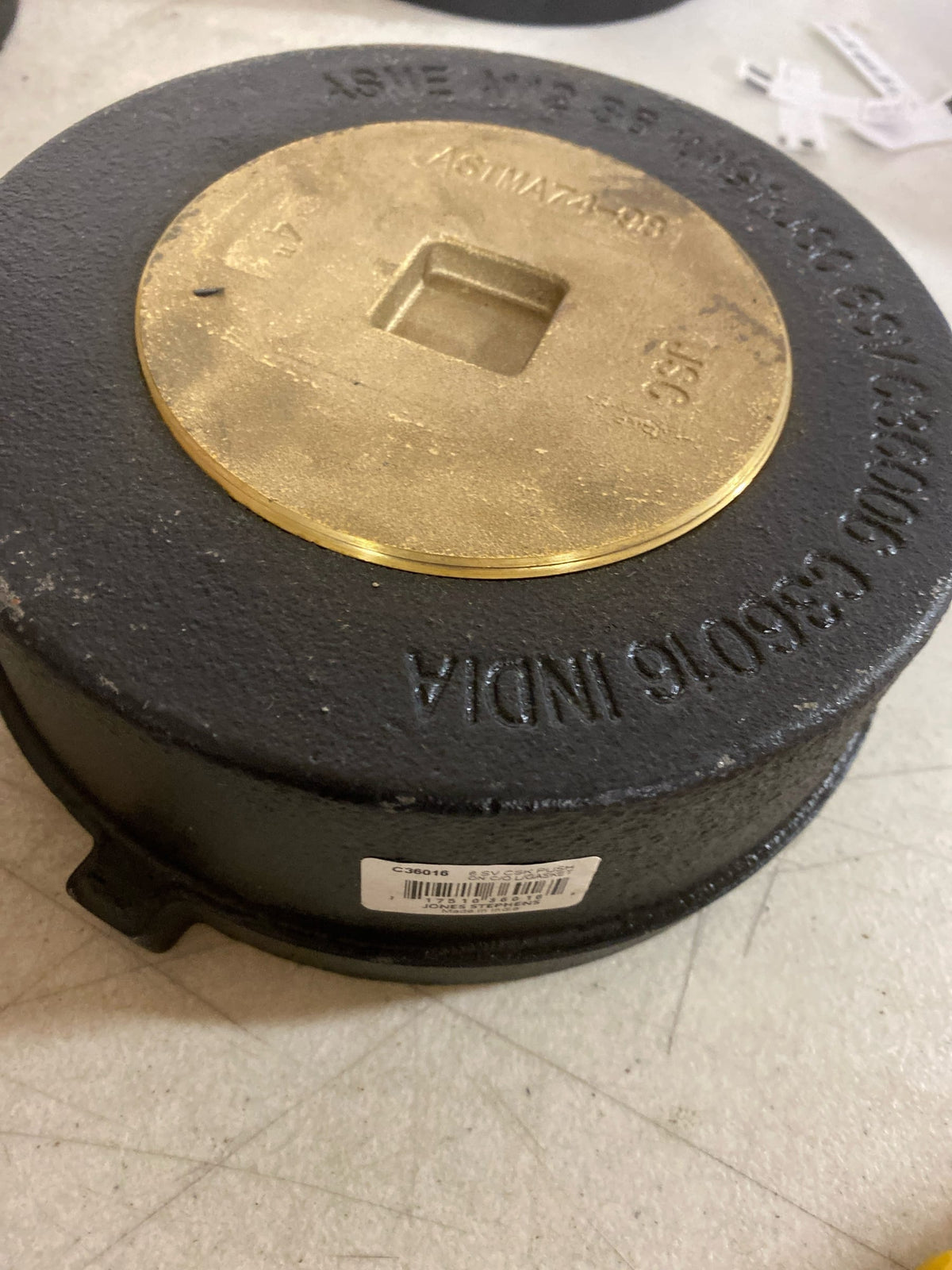 Jones Stephens C36016 6 Style Vent PANELLA Cleanout with Countersunk Plug - N/A