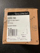 Baldwin 8255190 Squared Double Cylinder Deadbolt - Satin Black