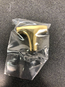 Baldwin 4970030 Palm Springs 1-1/2 Inch Bar Cabinet Knob from the Estate Collection - Polished Brass