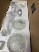 Elegant Lighting LD7034W28C Hanson 3 Light 28" Wide Vanity Light - Chrome