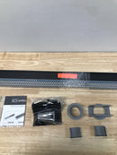 Infinity Drain SDG 3848 SS Site Sizeable 48" Long x 2" Wide Drain Kit with Grate, Channel, Stop Ends, and Outlet Assembly - Satin Stainless