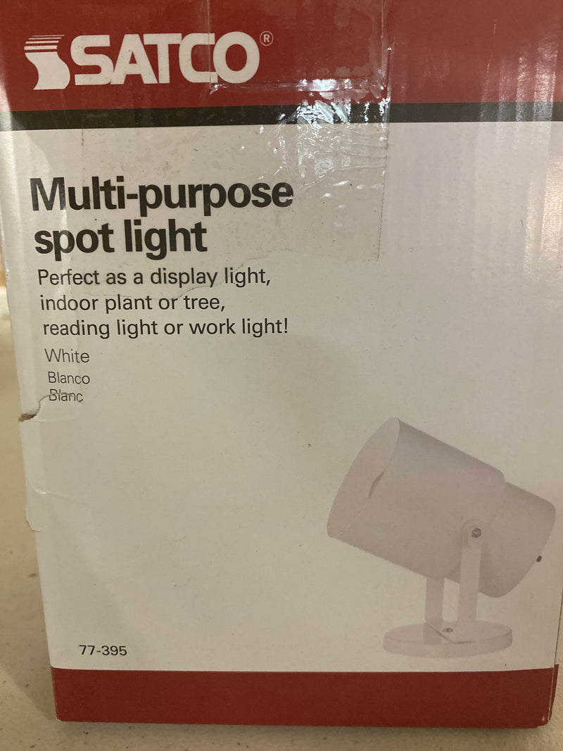 Satco:satco SF77/395 5.75 in. 1-Light White Floor Lamp