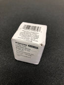 Amerock BP36653CBBR Glacio 1-3/8 Inch Square Cabinet Knob - Clear / Black Bronze