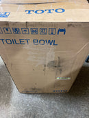 TOTO TORNADO FLUSH Commercial Flushometer Wall-Mounted Toilet with CEFIONTECT, Elongated, Cotton White - CT728CUVG