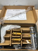 Brizo Invari: Widespread Lavatory Faucet with Angled Spout - Less Handles 1.2 GPM - 65378LF-GLLHP-ECO