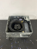 Broan AE80BL InVent Series 80 CFM 1.5 Sone Ceiling Mounted HVI Certified Bath Fan with LED Light - White